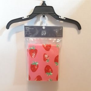 NWT baby GAP Girls Strawberry PJ set 3 yrs